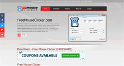 Desktop Screenshot of freemouseclicker.com
